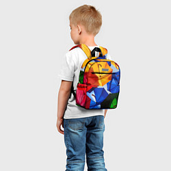 Детский рюкзак Разноцветные зонтики, цвет: 3D-принт — фото 2