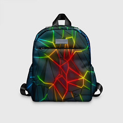 Детский рюкзак Семицветный перелив, цвет: 3D-принт