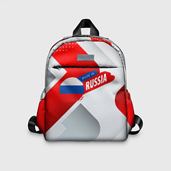 Детский рюкзак Welcome to Russia red & white, цвет: 3D-принт