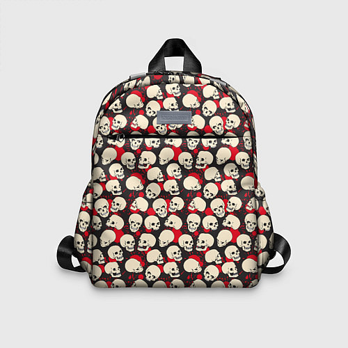 Детский рюкзак Улыбающийся череп / 3D-принт – фото 1