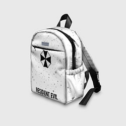 Детский рюкзак Resident Evil glitch на светлом фоне: символ, надп, цвет: 3D-принт — фото 2