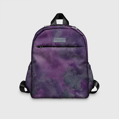 Детский рюкзак Фиолетовые туманности / 3D-принт – фото 1