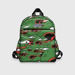 Детский рюкзак Пепе лягушка, цвет: 3D-принт