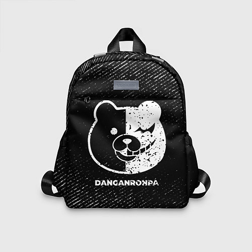 Детский рюкзак Danganronpa с потертостями на темном фоне / 3D-принт – фото 1