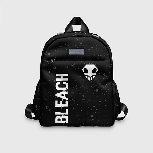 Детский рюкзак Bleach glitch на темном фоне: надпись, символ / 3D-принт – фото 1
