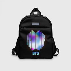 Детский рюкзак BTS gradient logo, цвет: 3D-принт