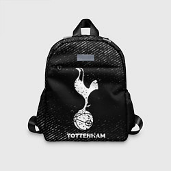 Детский рюкзак Tottenham с потертостями на темном фоне, цвет: 3D-принт