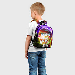 Детский рюкзак Майлз Тейлз Прауэр - Sonic - Видеоигра, цвет: 3D-принт — фото 2