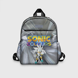 Детский рюкзак Silver Hedgehog - Sonic - Video Game, цвет: 3D-принт