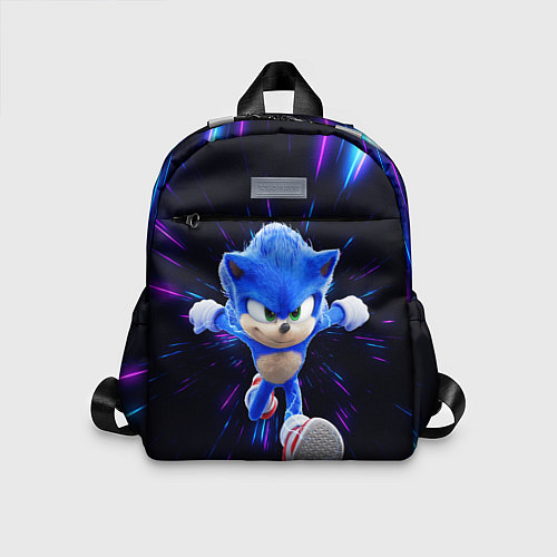 Детский рюкзак Sonic running / 3D-принт – фото 1