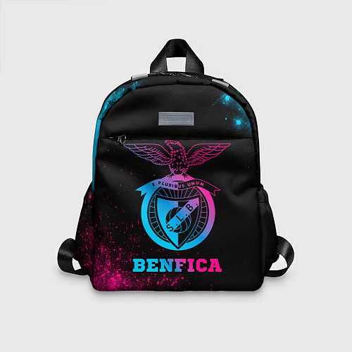 Детский рюкзак Benfica - neon gradient / 3D-принт – фото 1