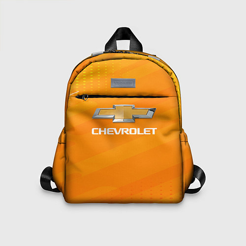 Детский рюкзак Chevrolet абстракция / 3D-принт – фото 1