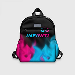 Детский рюкзак Infiniti - neon gradient: символ сверху, цвет: 3D-принт