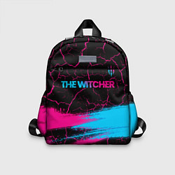 Детский рюкзак The Witcher - neon gradient: символ сверху
