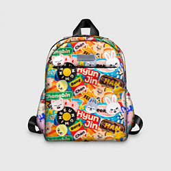 Детский рюкзак Skzoo stickers characters, цвет: 3D-принт