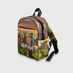 Детский рюкзак Юрий Minecraft, цвет: 3D-принт — фото 2