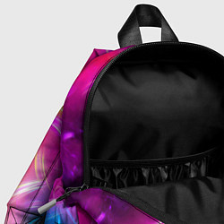 Детский рюкзак Цветные огни в ночи, цвет: 3D-принт — фото 2