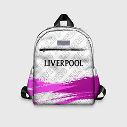 Детский рюкзак Liverpool pro football: символ сверху, цвет: 3D-принт
