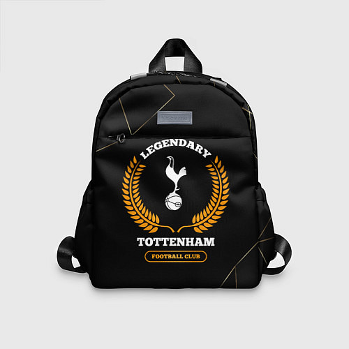 Детский рюкзак Лого Tottenham и надпись legendary football club н / 3D-принт – фото 1