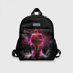 Детский рюкзак Неоновый пришелец, цвет: 3D-принт