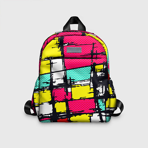 Детский рюкзак Простое граффити / 3D-принт – фото 1
