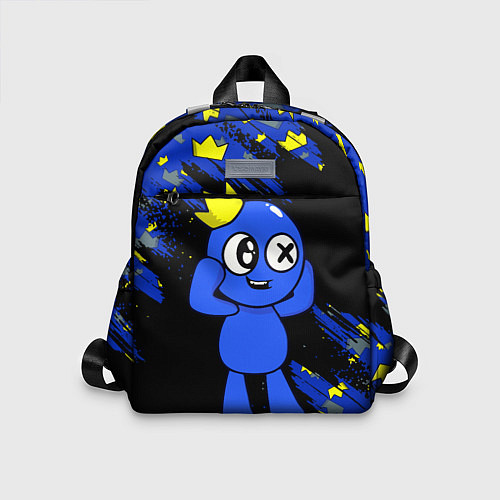 Детский рюкзак Радужные друзья Синий / 3D-принт – фото 1