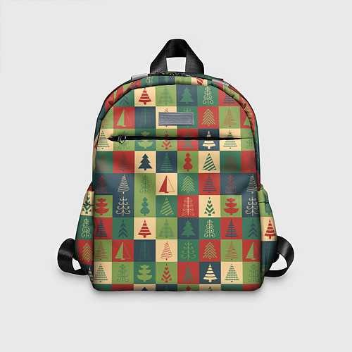 Детский рюкзак Здравствуй ёлка Новый год / 3D-принт – фото 1