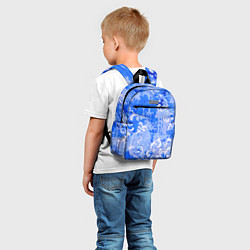 Детский рюкзак Растительный орнамент - паттерн, цвет: 3D-принт — фото 2