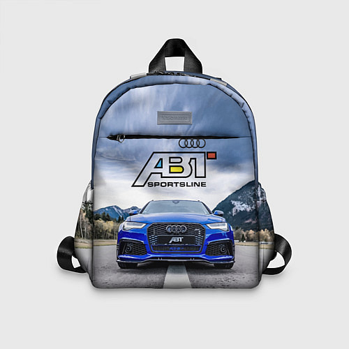 Детский рюкзак Audi ABT - sportsline на трассе / 3D-принт – фото 1