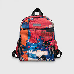 Детский рюкзак Текстура из красок, цвет: 3D-принт