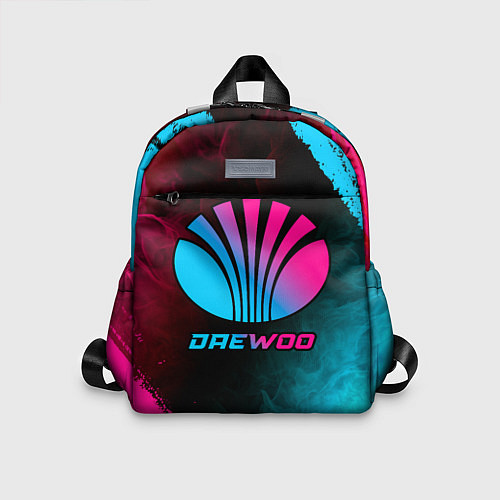 Детский рюкзак Daewoo - neon gradient / 3D-принт – фото 1