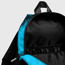 Детский рюкзак The Witcher - neon gradient: надпись, символ, цвет: 3D-принт — фото 2