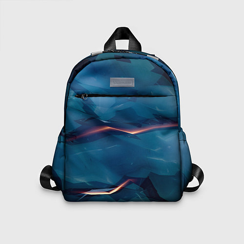 Детский рюкзак Броня из магического синего камня / 3D-принт – фото 1
