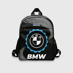 Детский рюкзак BMW в стиле Top Gear со следами шин на фоне