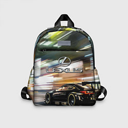 Детский рюкзак Lexus - скорость режим, цвет: 3D-принт