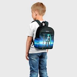 Детский рюкзак Хацунэ Мику - вокалоид, цвет: 3D-принт — фото 2