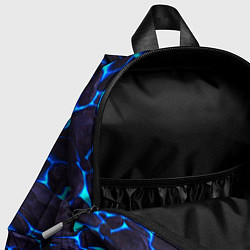 Детский рюкзак Голубое свечение камней, цвет: 3D-принт — фото 2