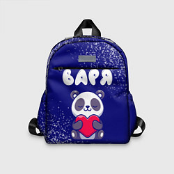 Детский рюкзак Варя панда с сердечком
