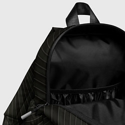 Детский рюкзак Чёрная спираль, цвет: 3D-принт — фото 2