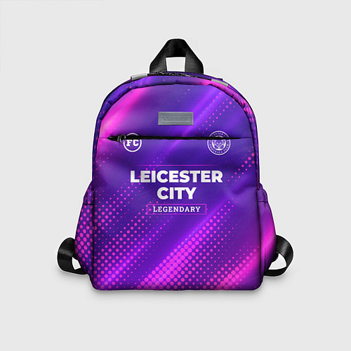 Детский рюкзак Leicester City legendary sport grunge / 3D-принт – фото 1