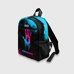 Детский рюкзак Death Stranding - neon gradient, цвет: 3D-принт — фото 2