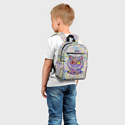 Детский рюкзак Кот Такаши Мураками, цвет: 3D-принт — фото 2