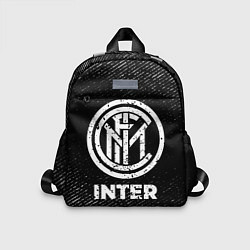 Детский рюкзак Inter с потертостями на темном фоне, цвет: 3D-принт