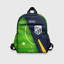 Детский рюкзак Atletico Madrid football field, цвет: 3D-принт
