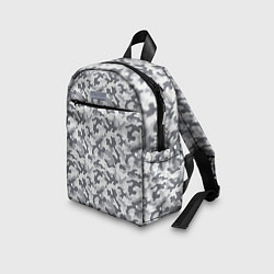 Детский рюкзак Камуфляж зимний мелкий, цвет: 3D-принт — фото 2