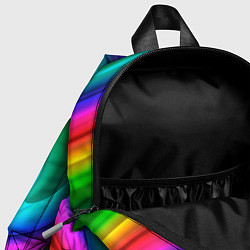 Детский рюкзак Зомби в распираторе, цвет: 3D-принт — фото 2
