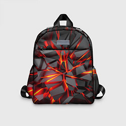 Детский рюкзак Неоновый блеск, цвет: 3D-принт