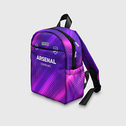 Детский рюкзак Arsenal legendary sport grunge, цвет: 3D-принт — фото 2