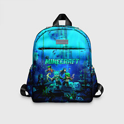 Детский рюкзак Minecraft water, цвет: 3D-принт