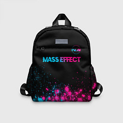 Детский рюкзак Mass Effect - neon gradient: символ сверху